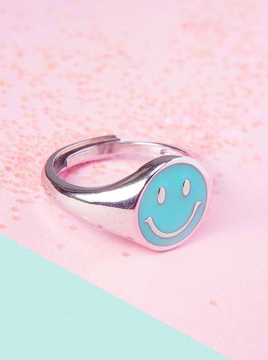 Chiguagua | Anillo Emoji Agua "Be Happy"