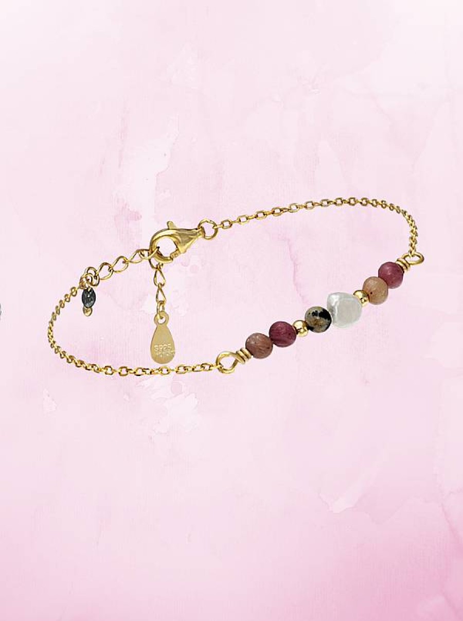 Chiguagua | Pulsera Stones Pink