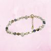 Chiguagua | Pulsera Beads Azul Gold