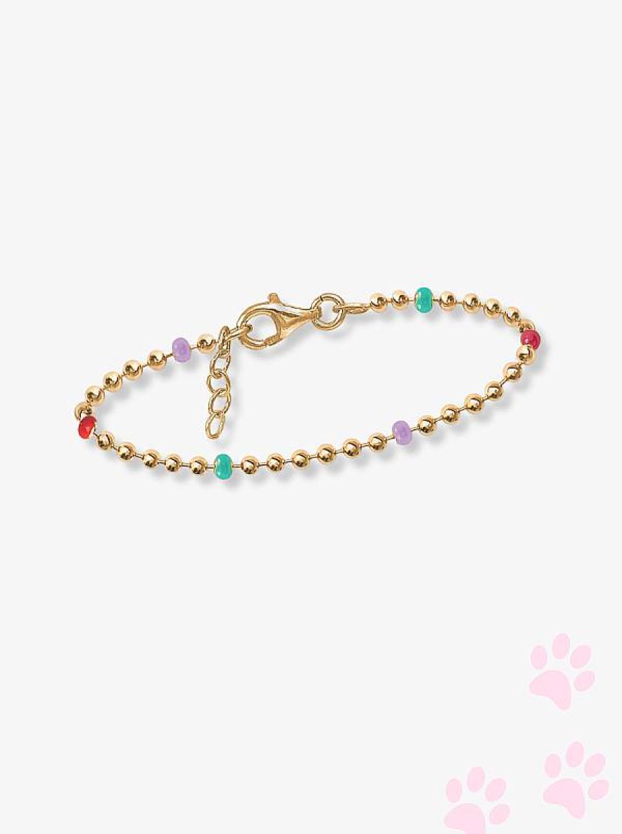 Chiguagua | Pulsera Balls Colors Gold