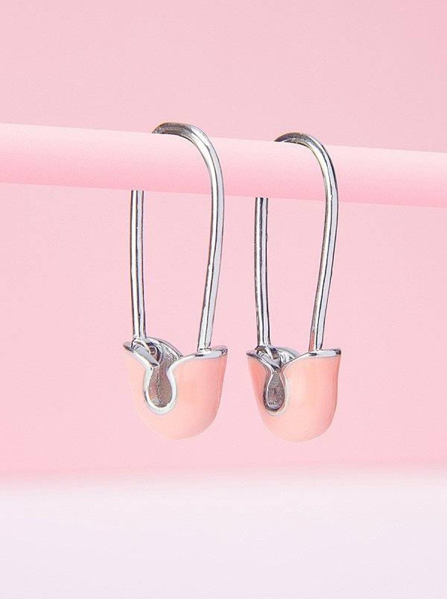 Chiguagua | Pendientes Imperdibles Silver Coral