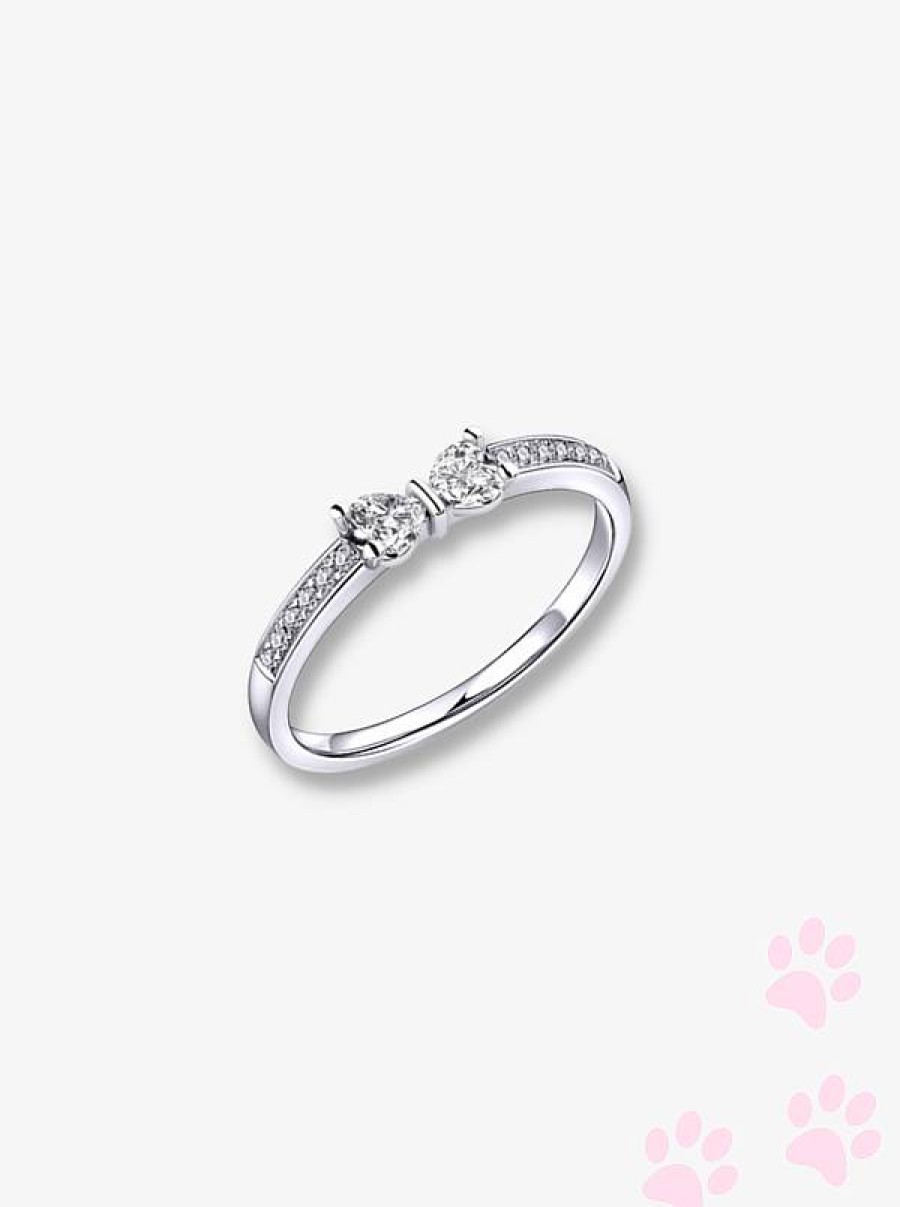 Chiguagua | Anillo Bow Plata